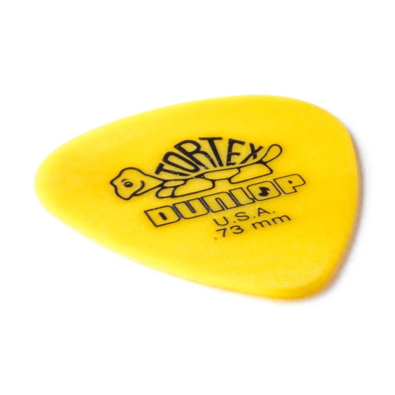 Dunlop - Yellow 0.73mm Tortex® Standard Guitar Pick (72/bag) - 418R-73 - Image 2