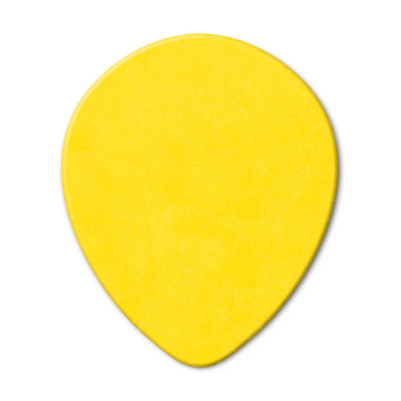 Dunlop - Yellow 0.73mm Tortex® Teardrop Guitar Pick (72/pack) - 413R-73 - Image 3