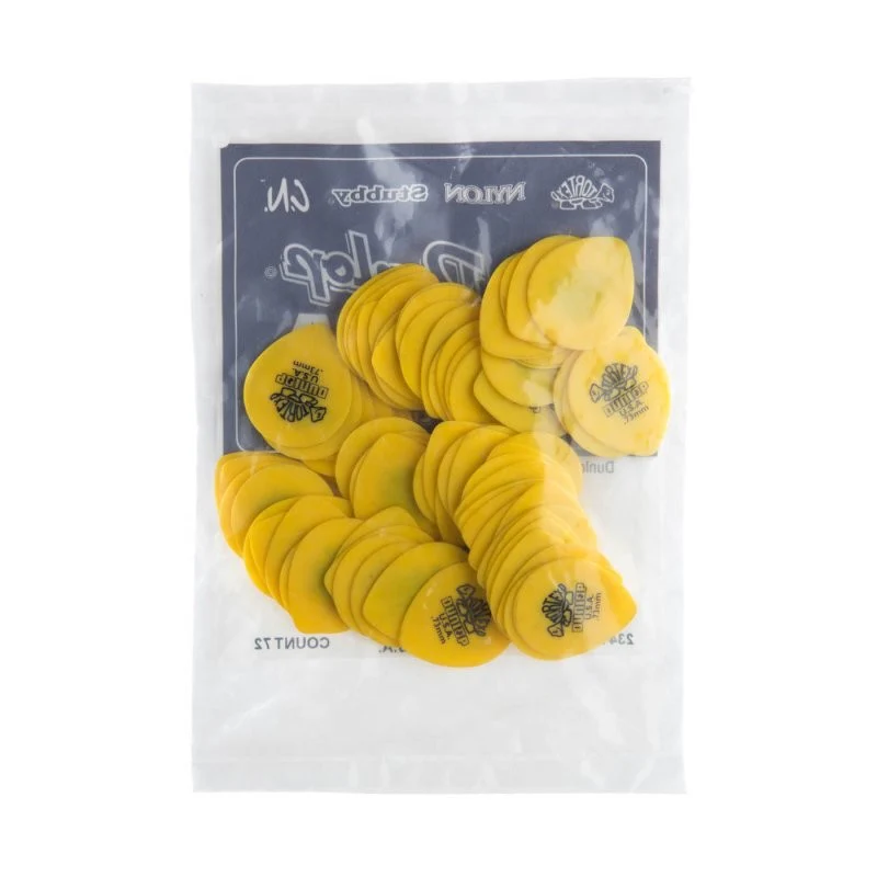 Dunlop - Yellow 0.73mm Tortex® Teardrop Guitar Pick (72/pack) - 413R-73 - Image 4