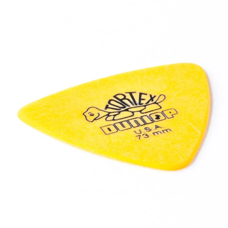 Dunlop - Yellow 0.73mm Tortex® Triangle Guitar Pick (72/bag) - 431R-73 - Image 2