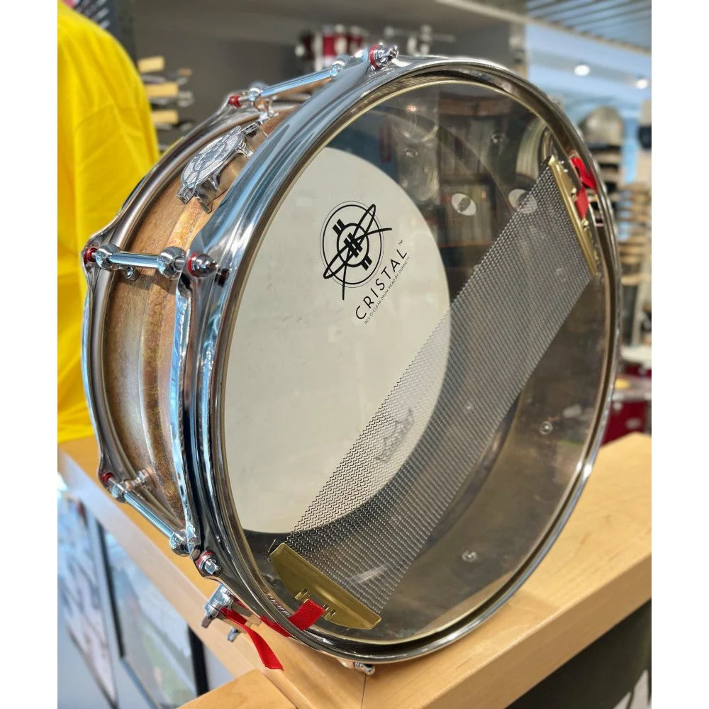 Dunnett - Classic Model 2N Antique Brass Snare 6.5x14 65142N-AB - Image 3