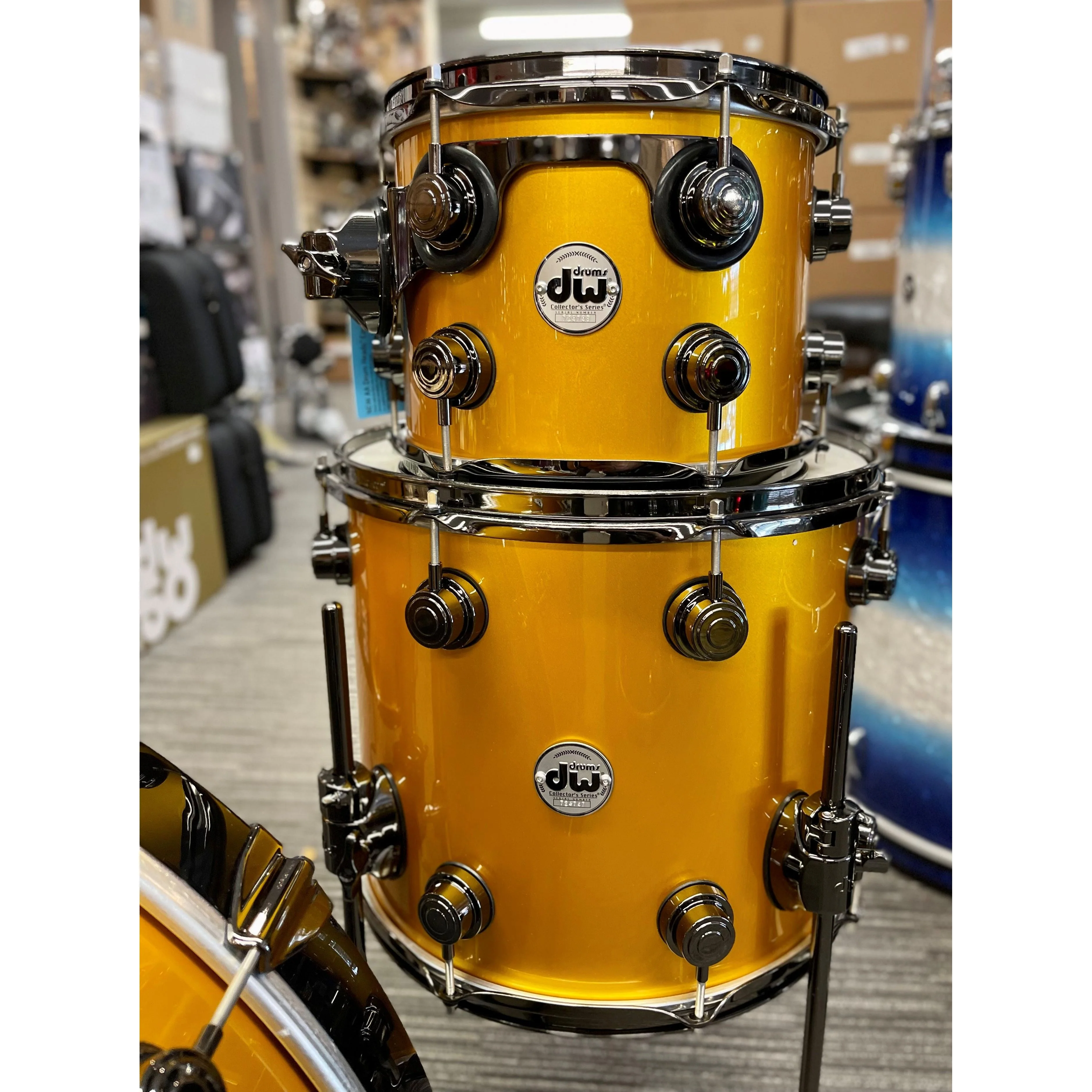 DW - Collector's Series 5-Piece Shell Kit Purpleheart Vegas Gold VGSGOLD - Image 3