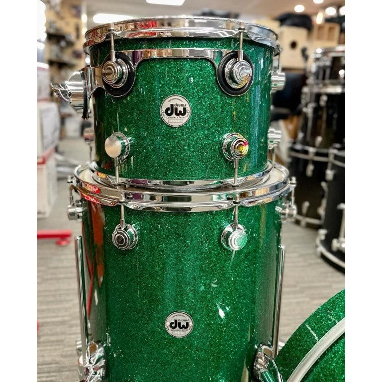 DW Drums - Collector's Series 3-Piece Shell Kit Green Glass - Image 3