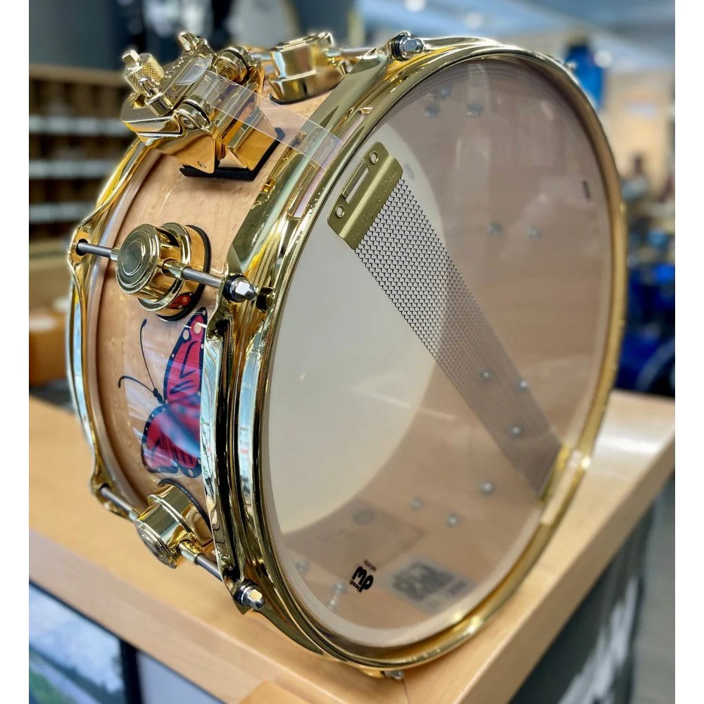 DW Drums - Collector's Series ICON Sheila E. Snare 5.5x13 DREX5513SSG-SE - Image 4