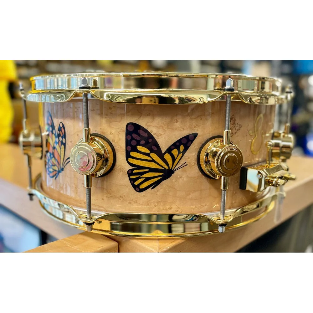 DW Drums - Collector's Series ICON Sheila E. Snare 5.5x13 DREX5513SSG-SE - Image 6