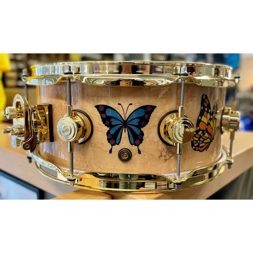 DW Drums - Collector's Series ICON Sheila E. Snare 5.5x13 DREX5513SSG-SE - Image 8