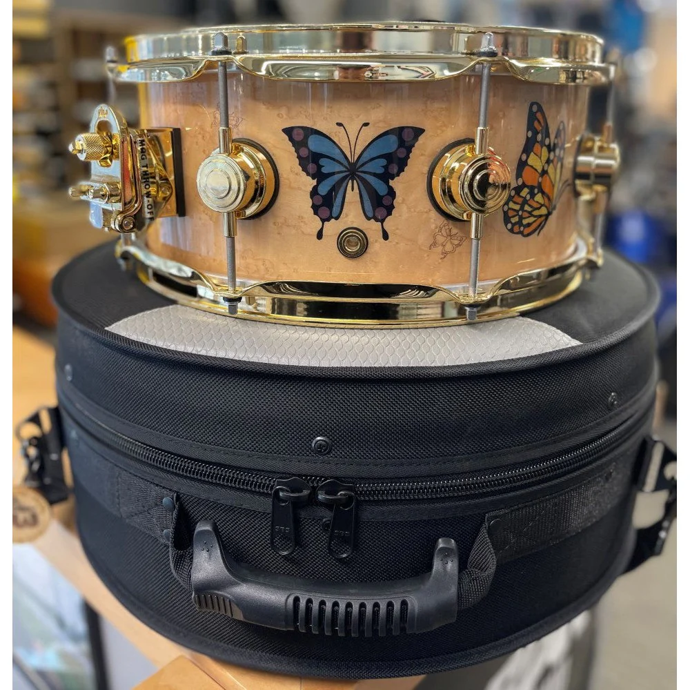 DW Drums - Collector's Series ICON Sheila E. Snare 5.5x13 DREX5513SSG-SE - Image 9