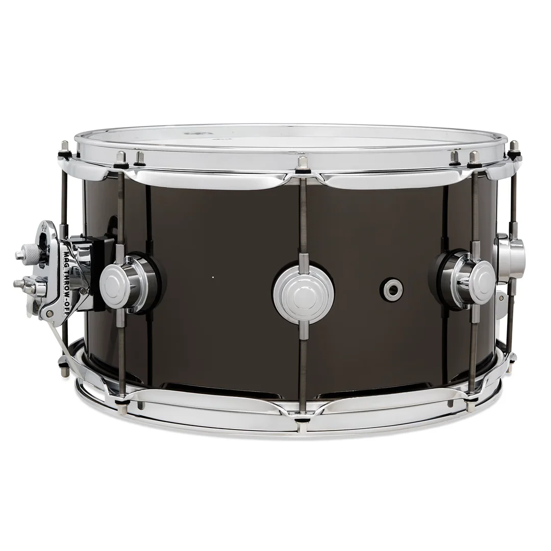 DW Drums - Collector's Series Snare 7x13 Black Nickel Over Brass DRVB0713SVC - Image 2