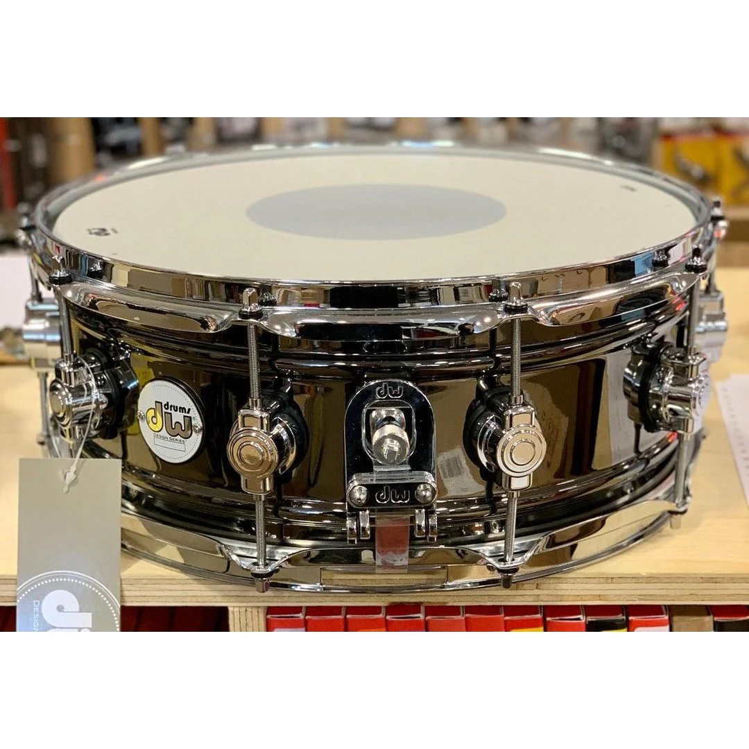 DW Drums - Design Series Snare 5.5x14 Black Nickel Over Brass DDSD5514BNCR - Image 2