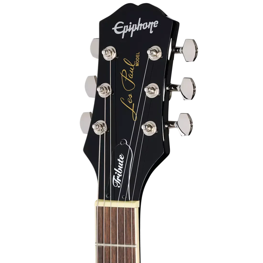 Epiphone - Les Paul Tribute Electric Guitar - Ebony -  E1LPOEBNH - Image 4