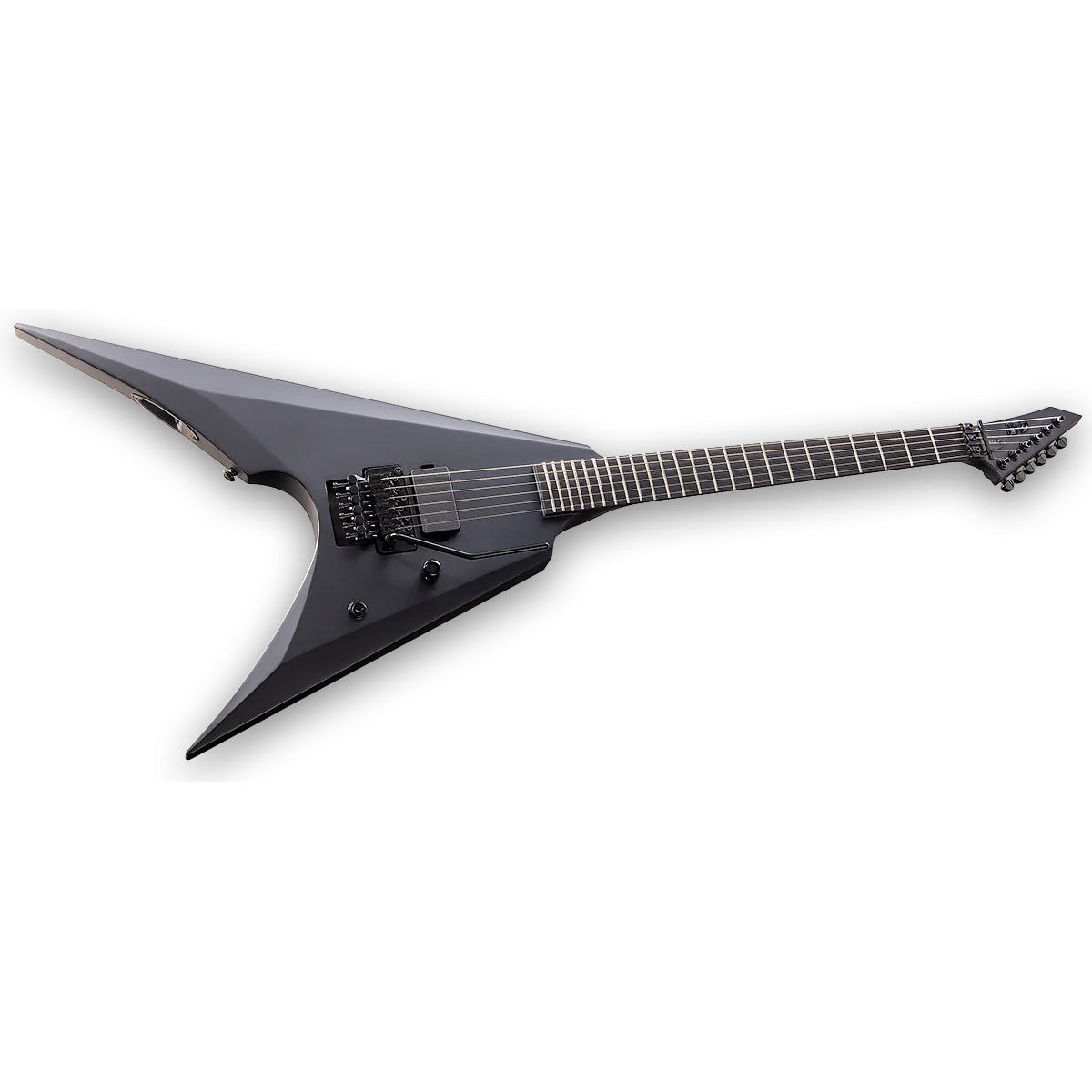 ESP - Arrow Black Metal LTD - Black Satin - LARROWBKMBLKS - Image 2