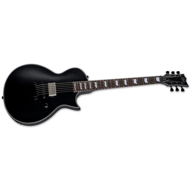 ESP - EC-201 Electric Guitar - Black Satin - LEC201BLKS - Image 3