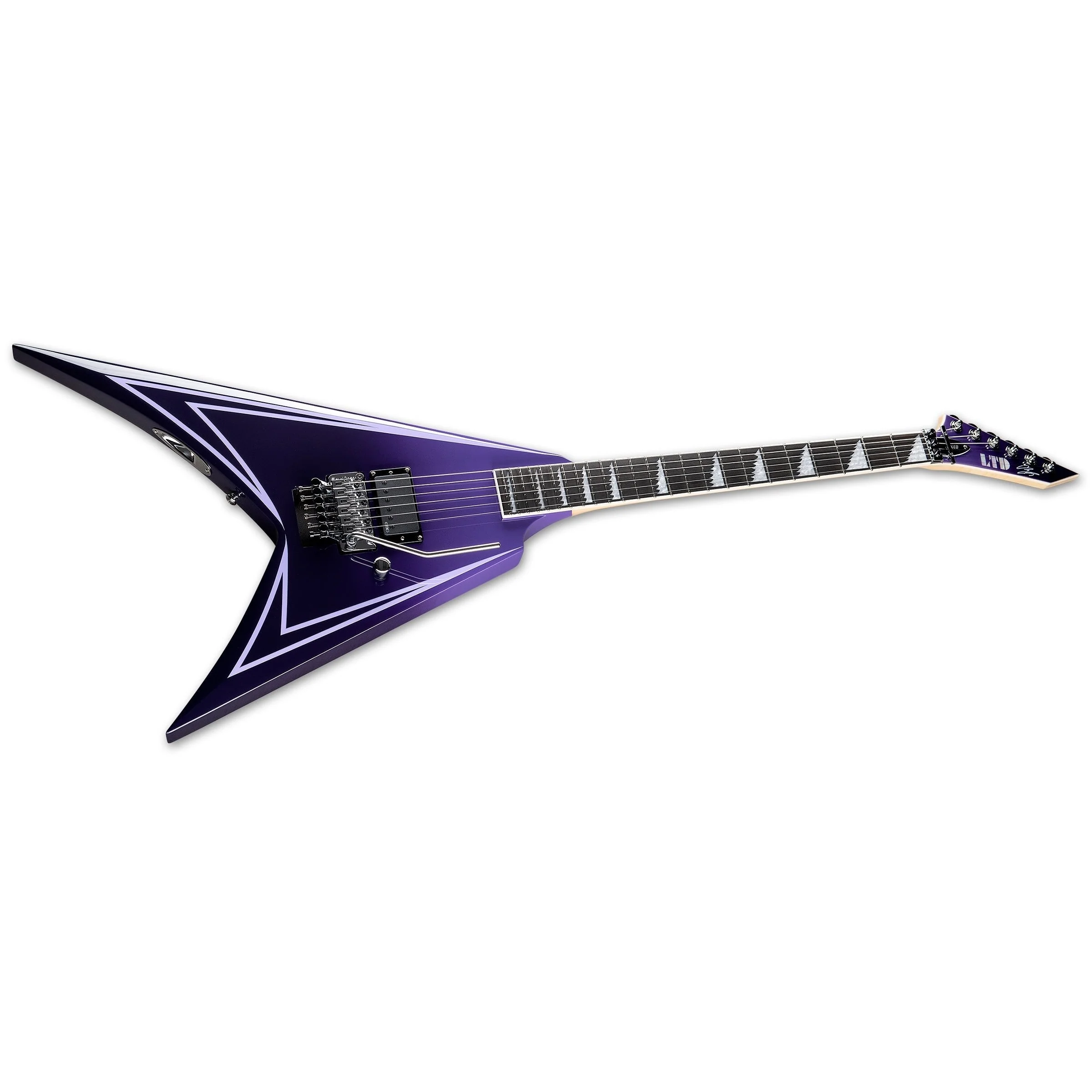 ESP - LTD Alexi Hexed Purple Fade with Pinstripes - Image 2