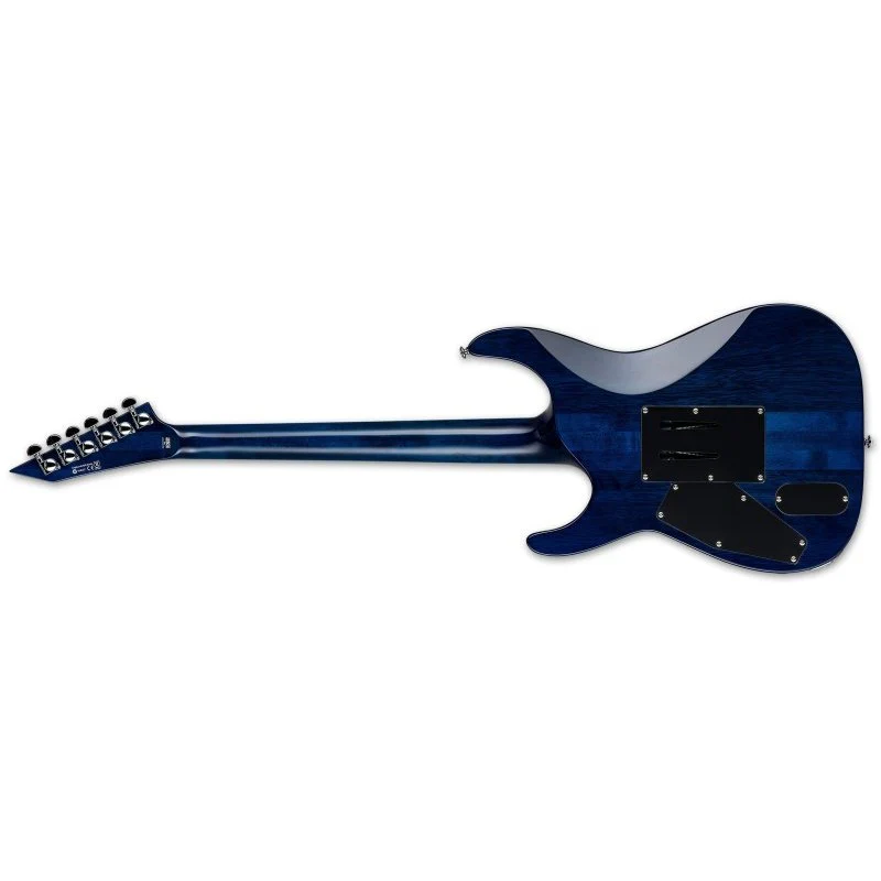 ESP - LTD - MH-1000 Electric Guitar, Black Ocean - LMH1000QMBLKOC - Image 2