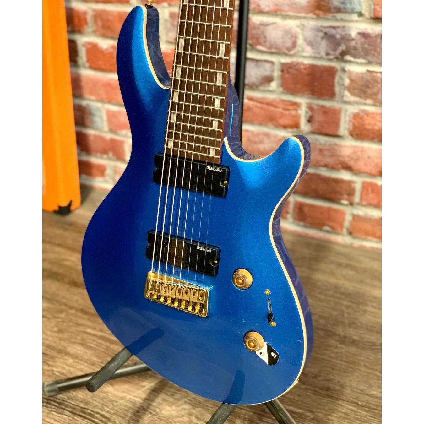 ESP - LTD Signature Series Guitar Javier Reyes JR-208 Pelham Blue - Image 3