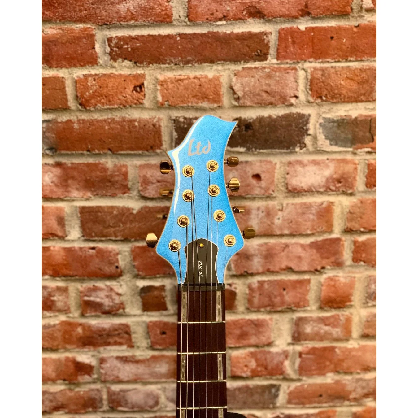 ESP - LTD Signature Series Guitar Javier Reyes JR-208 Pelham Blue - Image 4