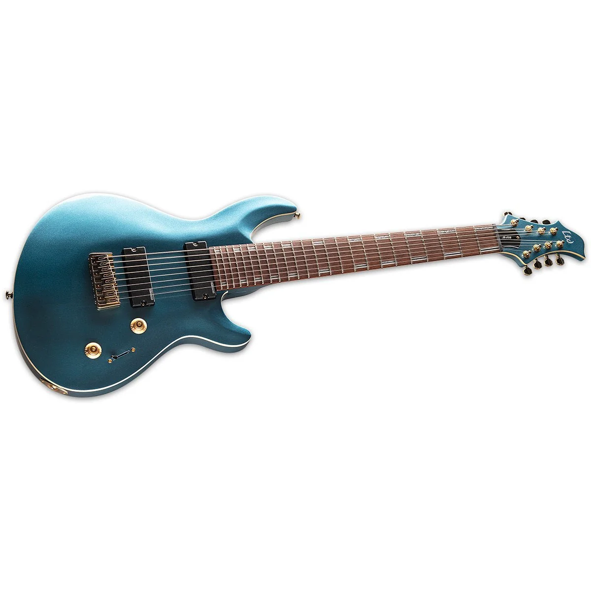 ESP - LTD Signature Series Guitar Javier Reyes JR-208 Pelham Blue - Image 7