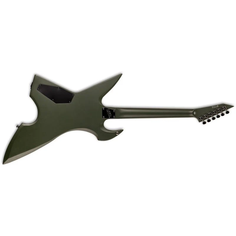 ESP - LTD Max-200 RPR Electric Guitar - Military Green Satin - LMAX200RPRMGS - Image 3