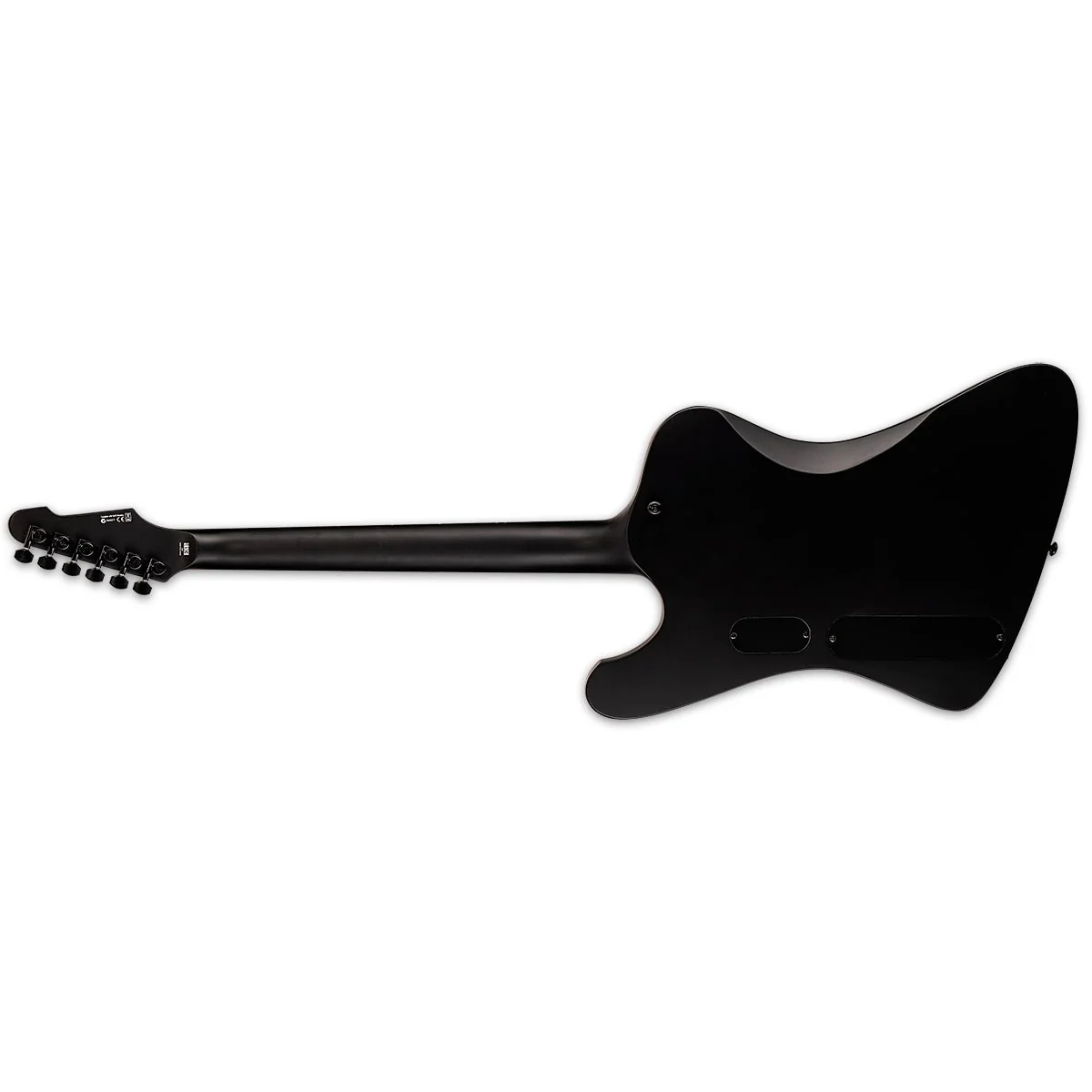ESP - Phoenix Black Metal - Black Satin - LPHOENIXBKMBLKS - Image 2
