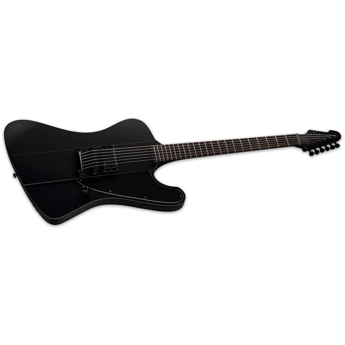 ESP - Phoenix Black Metal - Black Satin - LPHOENIXBKMBLKS - Image 3