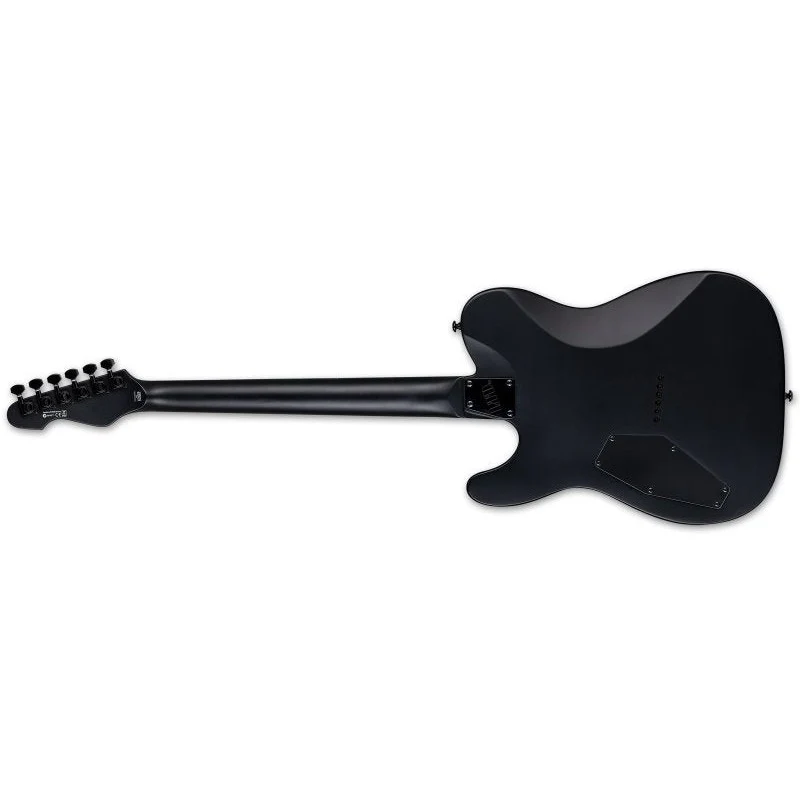 ESP - TE-201 Electric Guitar - Black Satin - LTE201BLKS - Image 2