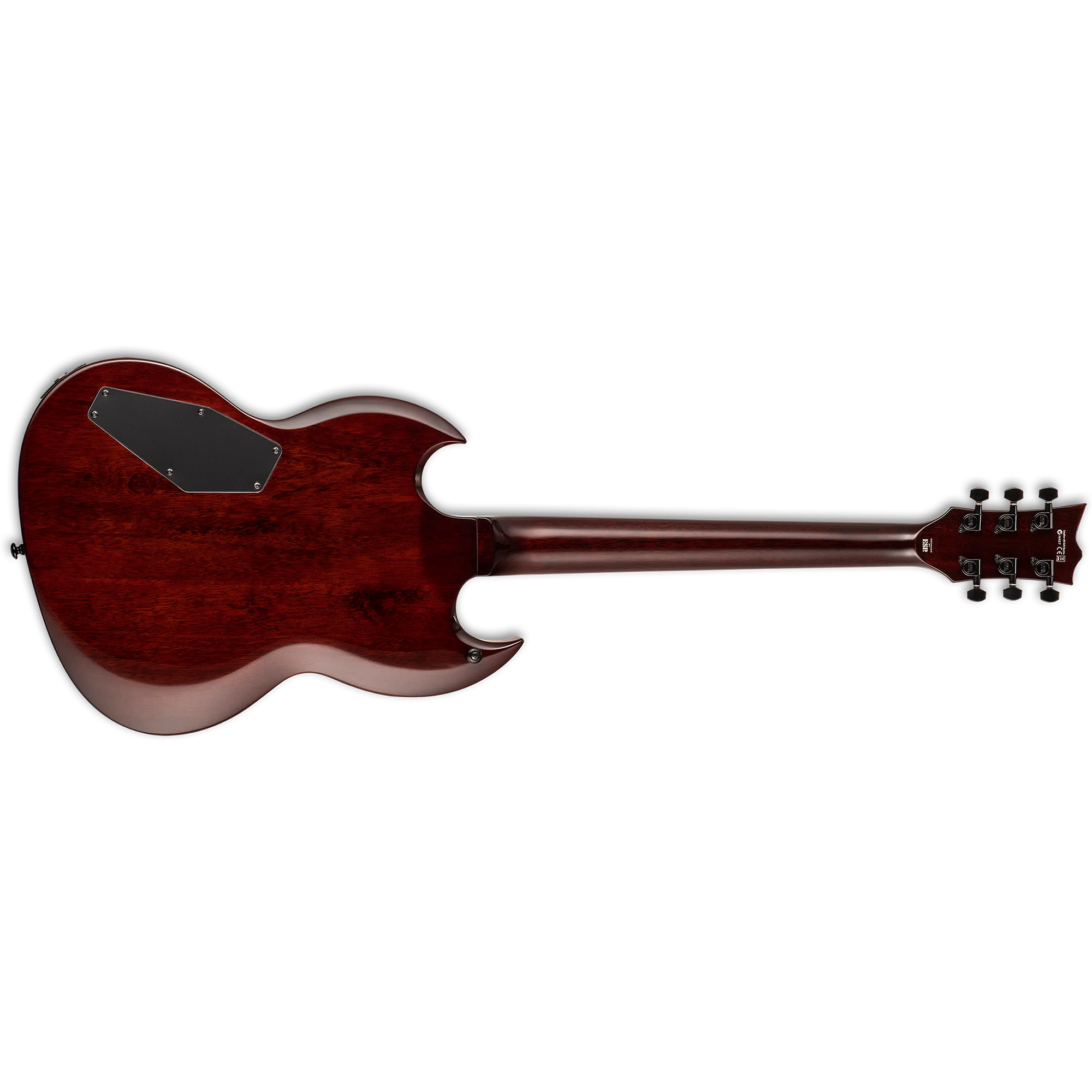 ESP - Viper-256 - Dark Brown Sunburst - Image 3