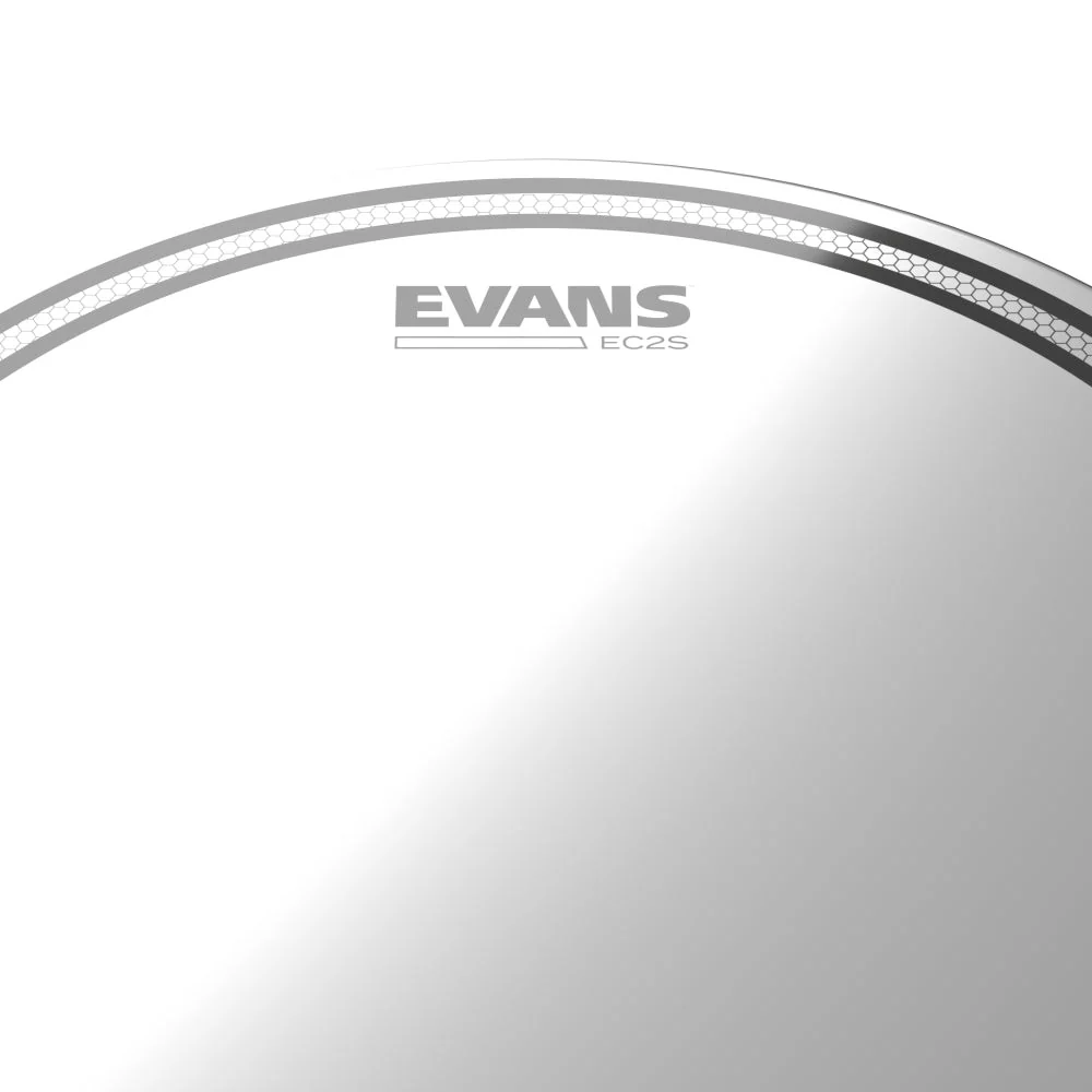 Evans Drumheads - EC2S Clear Standard Pack (12", 13", 16") with 14" HD Dry Snare Batter - Image 2