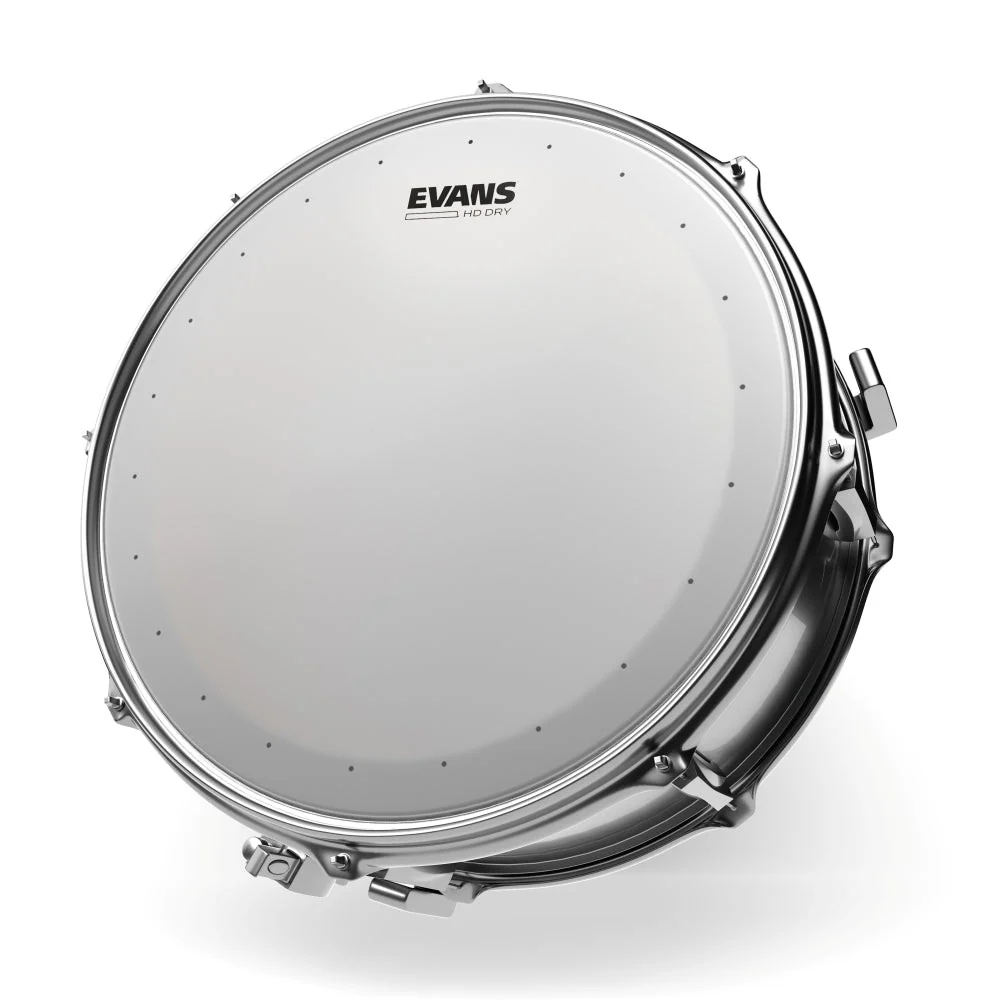 Evans Drumheads - EC2S Clear Standard Pack (12", 13", 16") with 14" HD Dry Snare Batter - Image 5