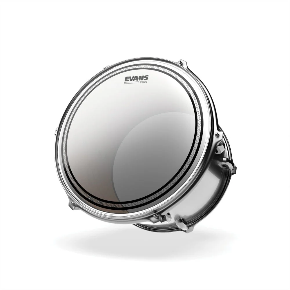 Evans Drumheads - EC2S Clear Standard Pack (12", 13", 16") with 14" HD Dry Snare Batter - Image 6