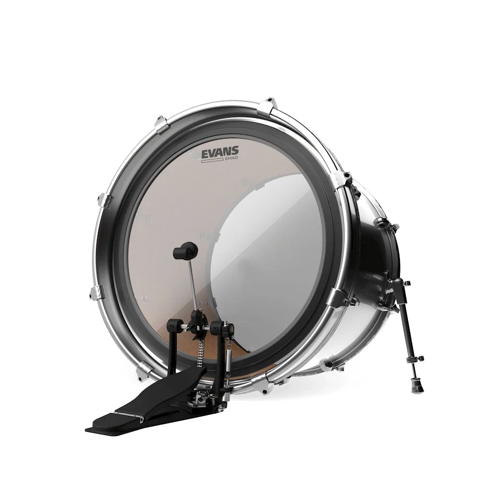 Evans - Emad System Pack - 18" Clear Bass Drumheads - Simple Ply EBP-18EMADSYS - Image 5