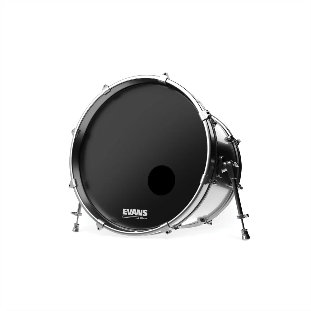 Evans - EQ3 Resonant Black Bass Drum Head 20” - Image 2