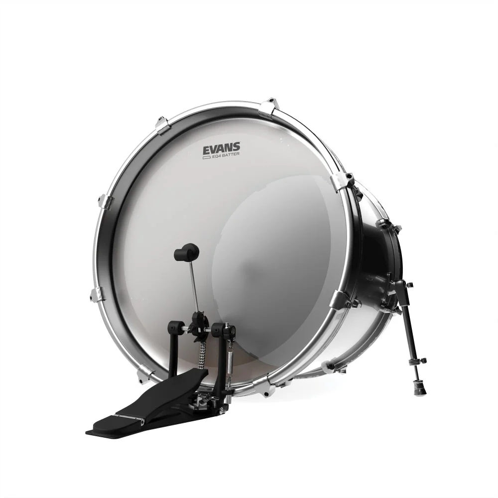 Evans - EQ4 Frosted Bass Drum Head 20” - Image 3