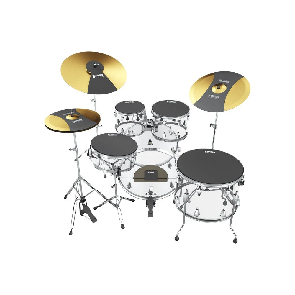 Evans - SoundOff Drum Mute Fusion Box Set SOSETFSN - Image 2