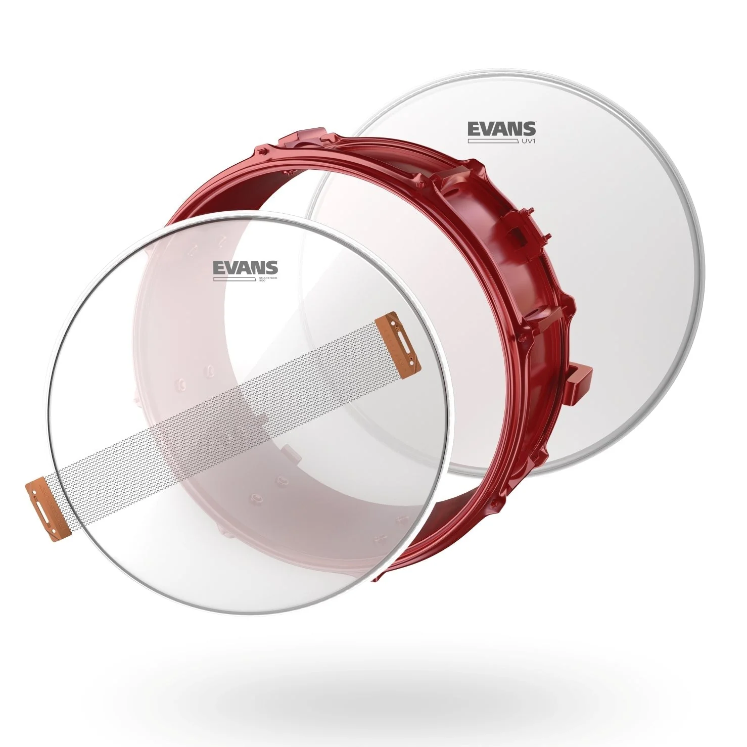 Evans - UV1 14" Snare Tune Up Kit ESTUK-14UV1-1 - Image 5