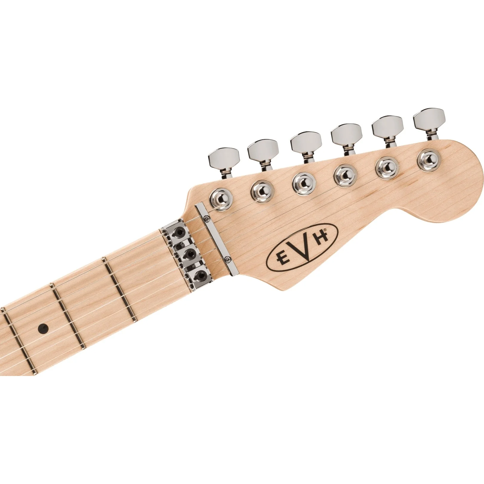 EVH - EVH® Striped Series Circles -  Maple Fingerboard -  White and Black  - 510-7902-386 - Image 6
