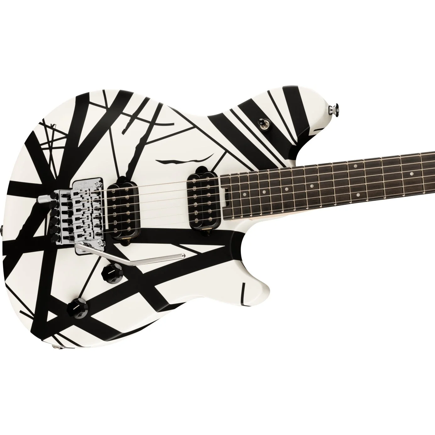 EVH - Wolfgang® Special Striped Series -  Ebony Fingerboard -  Black and White  - 510-7702-317 - Image 3