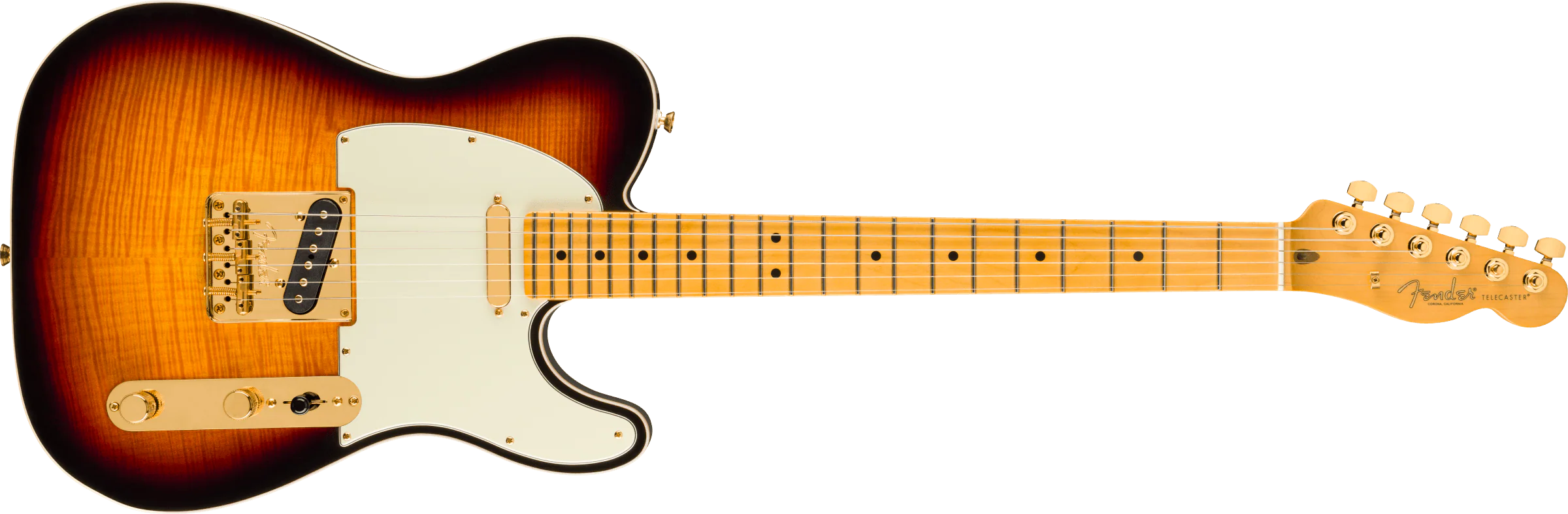 Fender - 75th Anniversary American Professional Custom TelecasterĀ® - Maple Fingerboard - 2-Color Sunburst - 017-1022-703