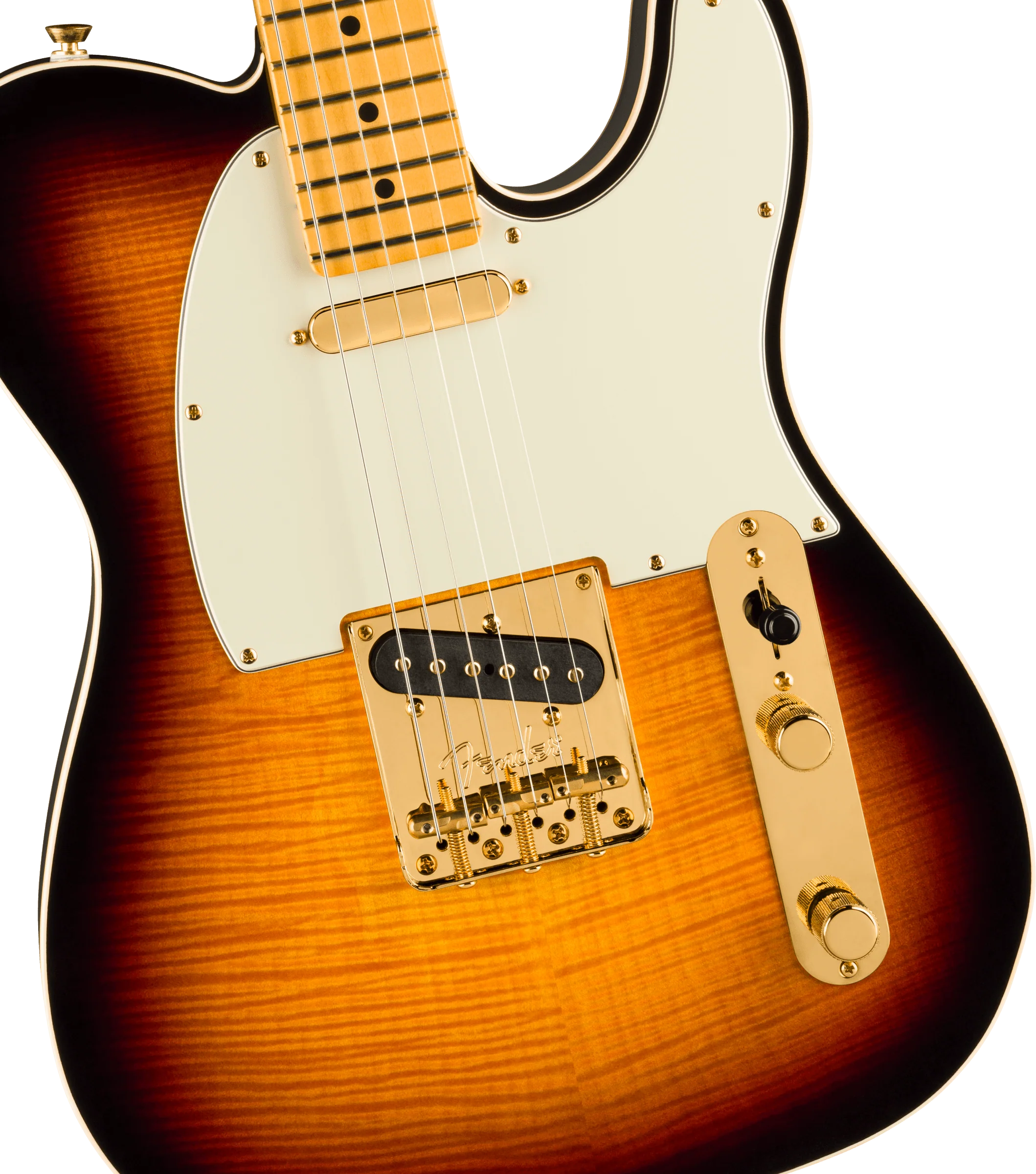 Fender - 75th Anniversary American Professional Custom TelecasterĀ® - Maple Fingerboard - 2-Color Sunburst - 017-1022-703 - Image 3