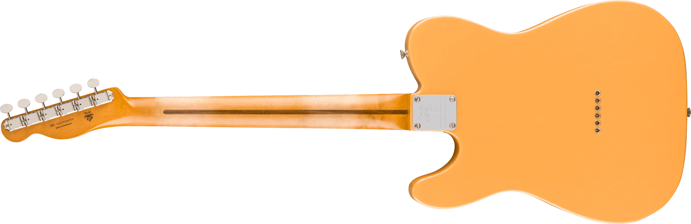 Fender - 75th Anniversary Vintera® Road Worn® 1951 Telecaster® - Maple Fingerboard - Butterscotch Blonde - 014-0122-750 - Image 2