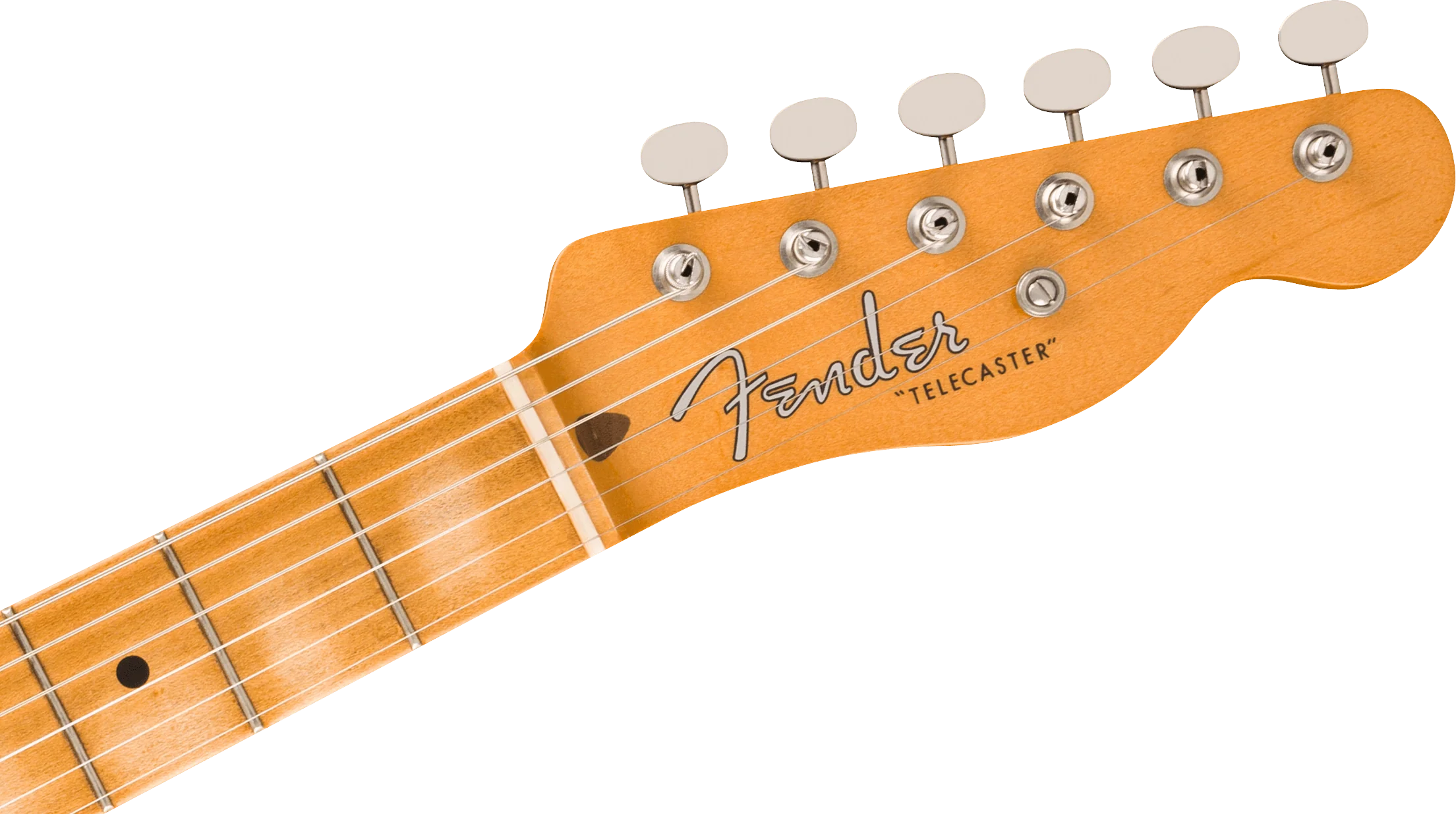 Fender - 75th Anniversary Vintera® Road Worn® 1951 Telecaster® - Maple Fingerboard - Butterscotch Blonde - 014-0122-750 - Image 5