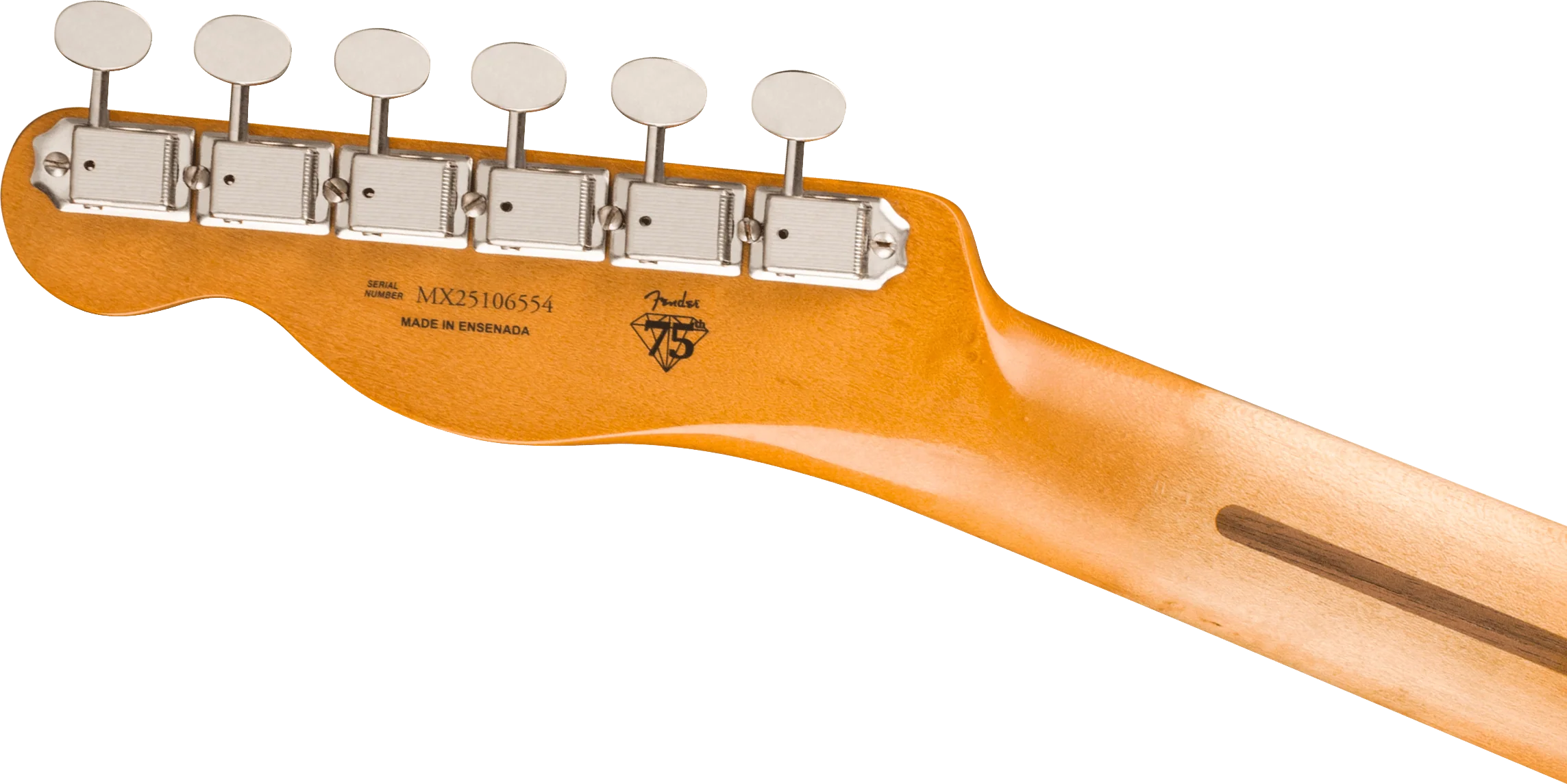 Fender - 75th Anniversary Vintera® Road Worn® 1951 Telecaster® - Maple Fingerboard - Butterscotch Blonde - 014-0122-750 - Image 6