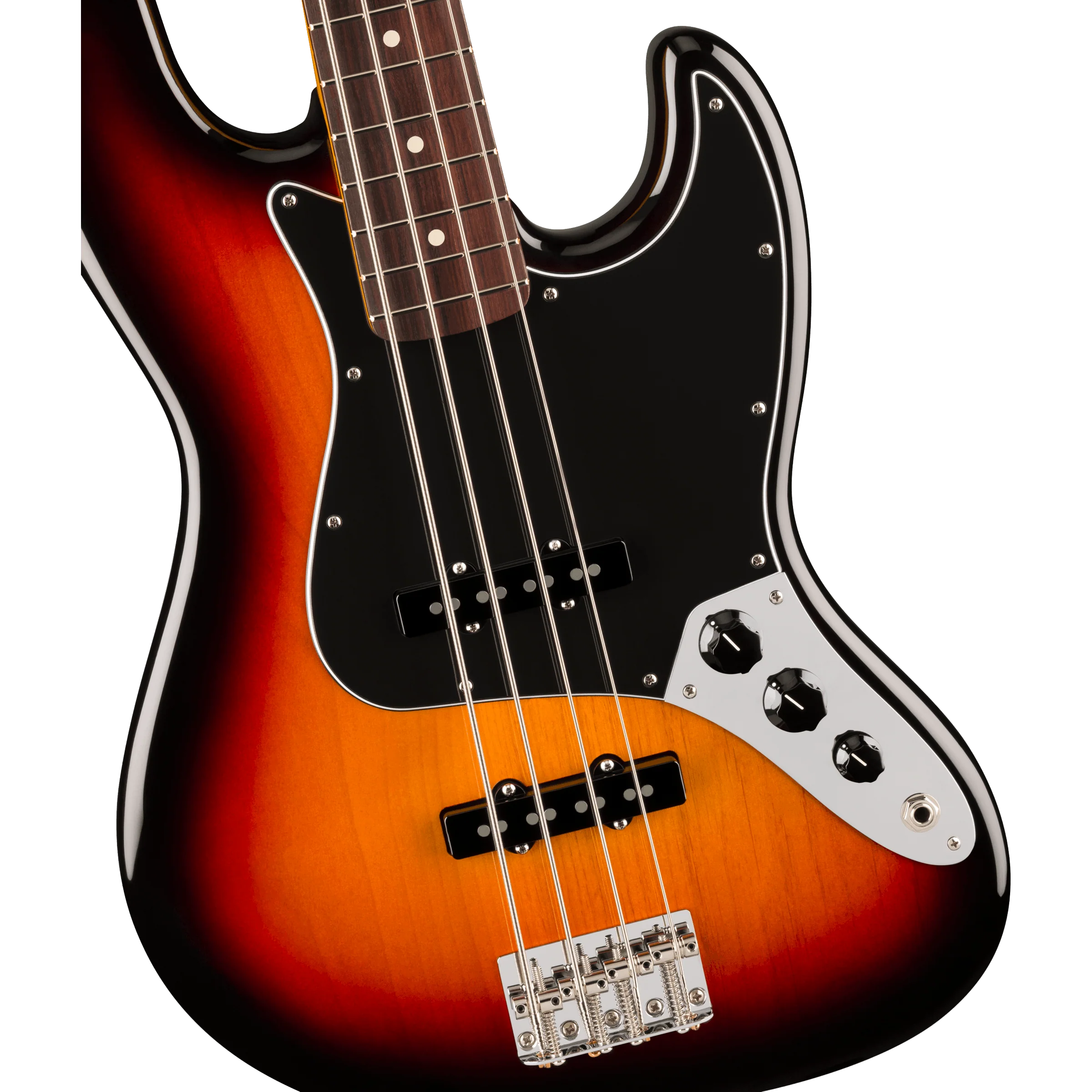Fender - American Professional Classic Jazz Bass® - Rosewood Fingerboard - 3-Color Sunburst - 019-8640-300 - Image 3