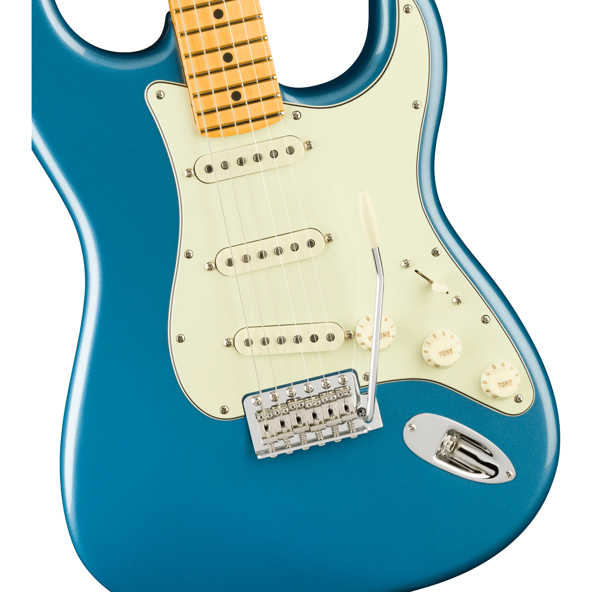 Fender - American Professional Classic Stratocaster® - Maple Fingerboard - Faded Lake Placid Blue - 011-4942-379 - Image 3