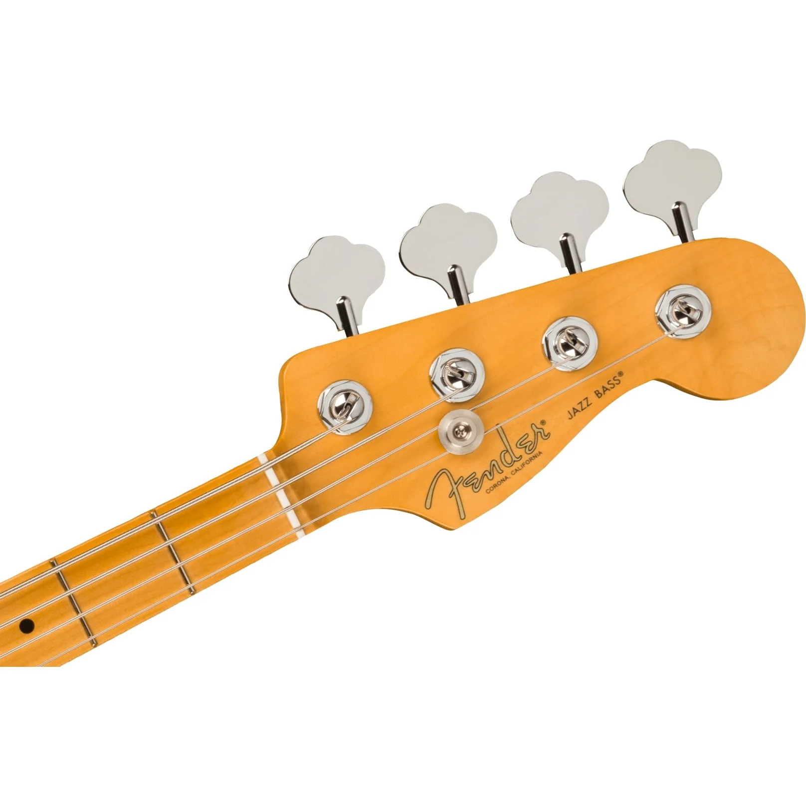 Fender - American Professional II Jazz Bass® - Maple Fingerboard - Olympic White 019-3972-705 - Image 5