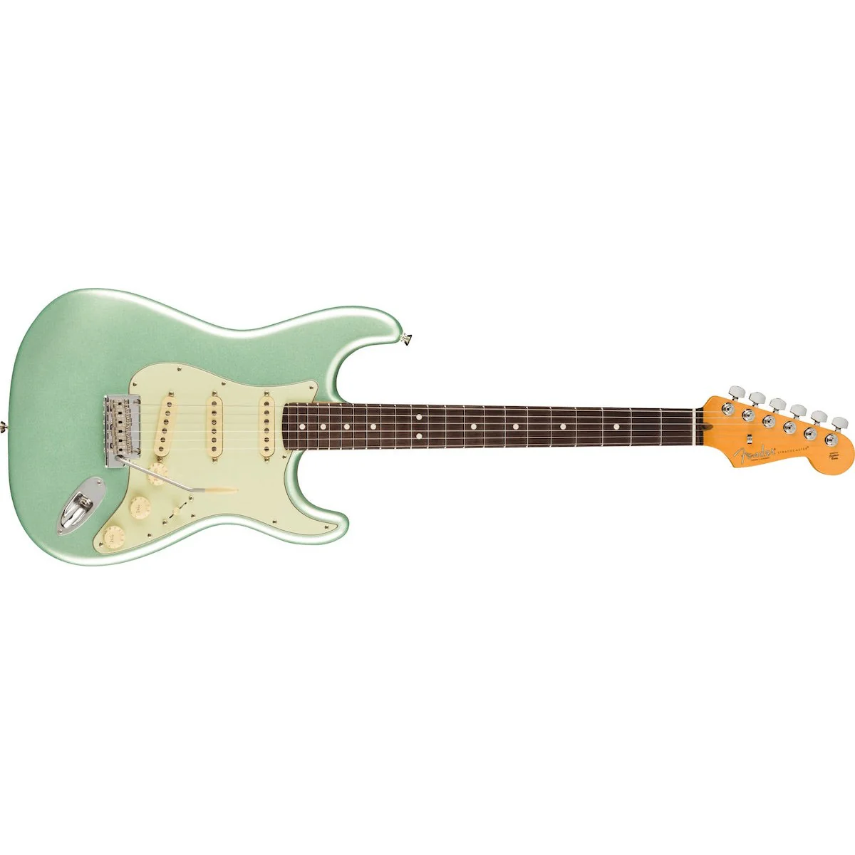 Fender - American Professional II StratocasterĀ® Rosewood Fingerboard Mystic Surf Green ā 0113900718