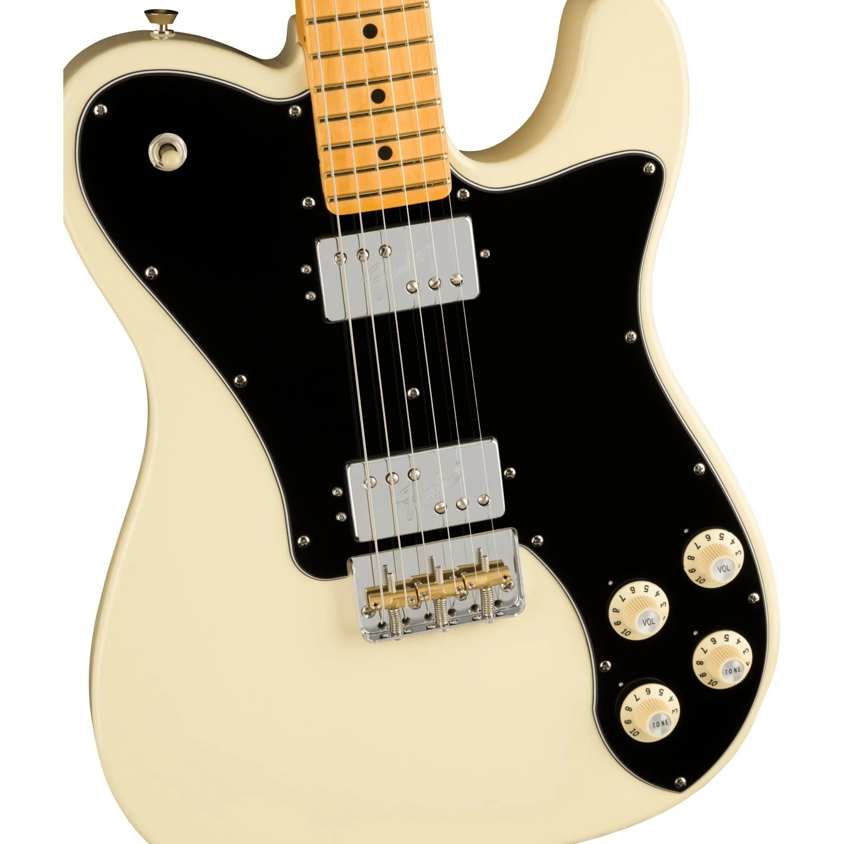 Fender - American Professional II Telecaster® Deluxe - Maple Fingerboard - Olympic White 011-3962-705 - Image 3