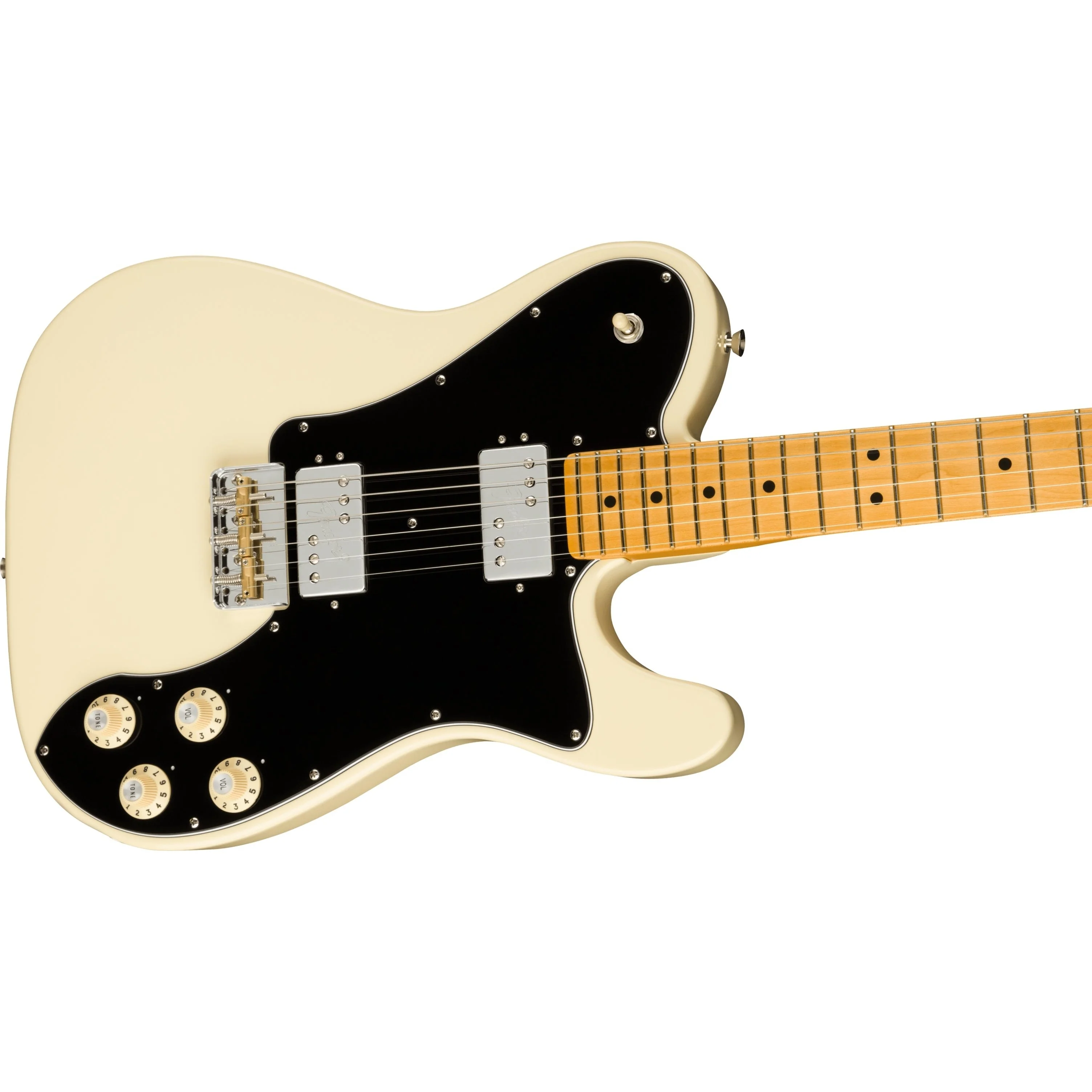 Fender - American Professional II Telecaster® Deluxe - Maple Fingerboard - Olympic White 011-3962-705 - Image 4