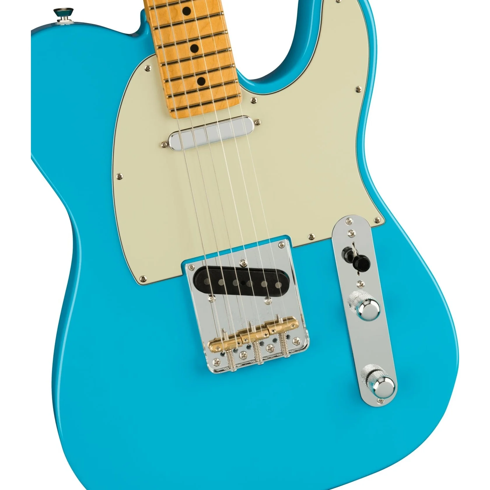 Fender - American Professional II Telecaster® - Maple Fingerboard - Miami Blue 011-3942-719 - Image 3