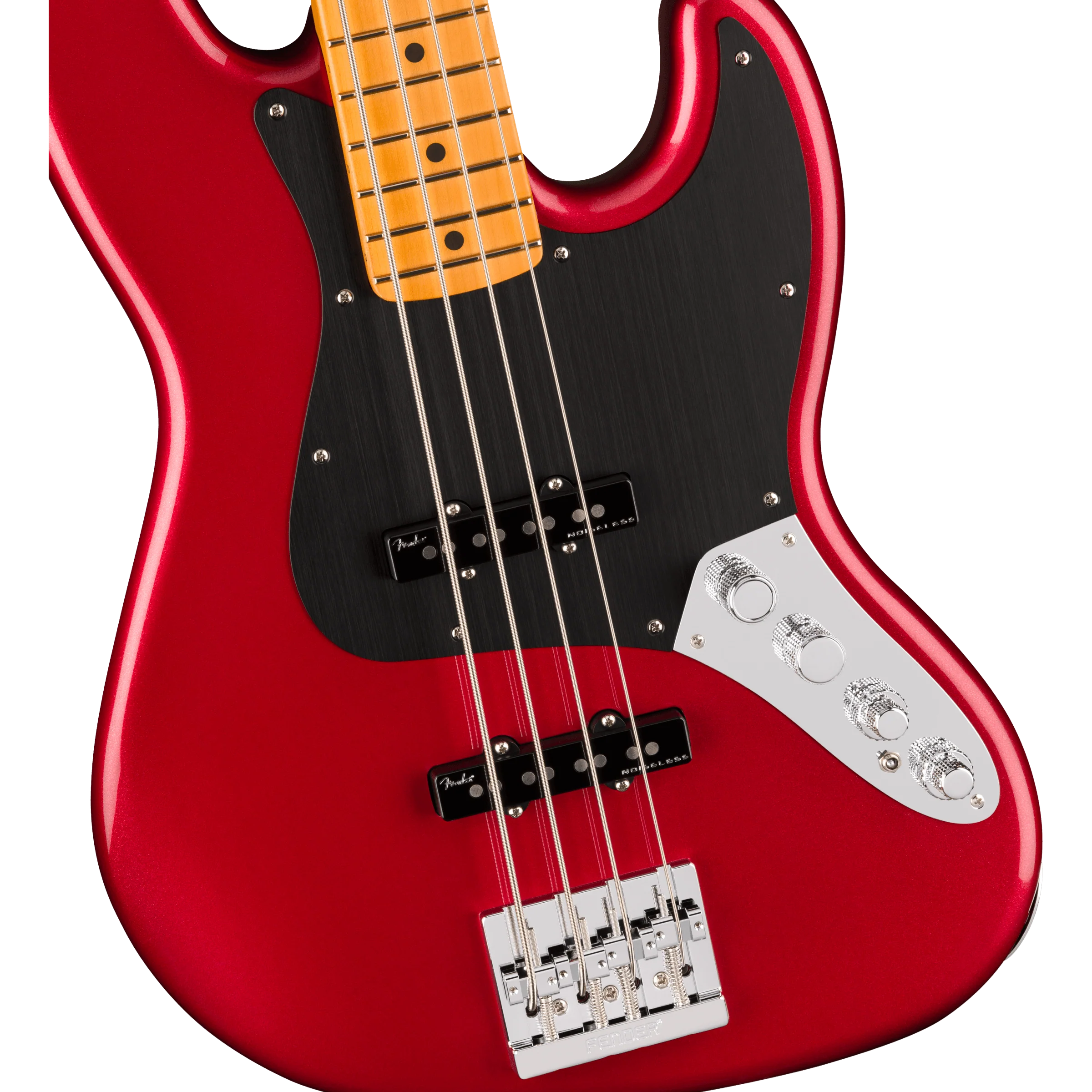 Fender - American Ultra II Jazz Bass® - Maple Fingerboard - Sinister Red - 019-9112-799 - Image 3