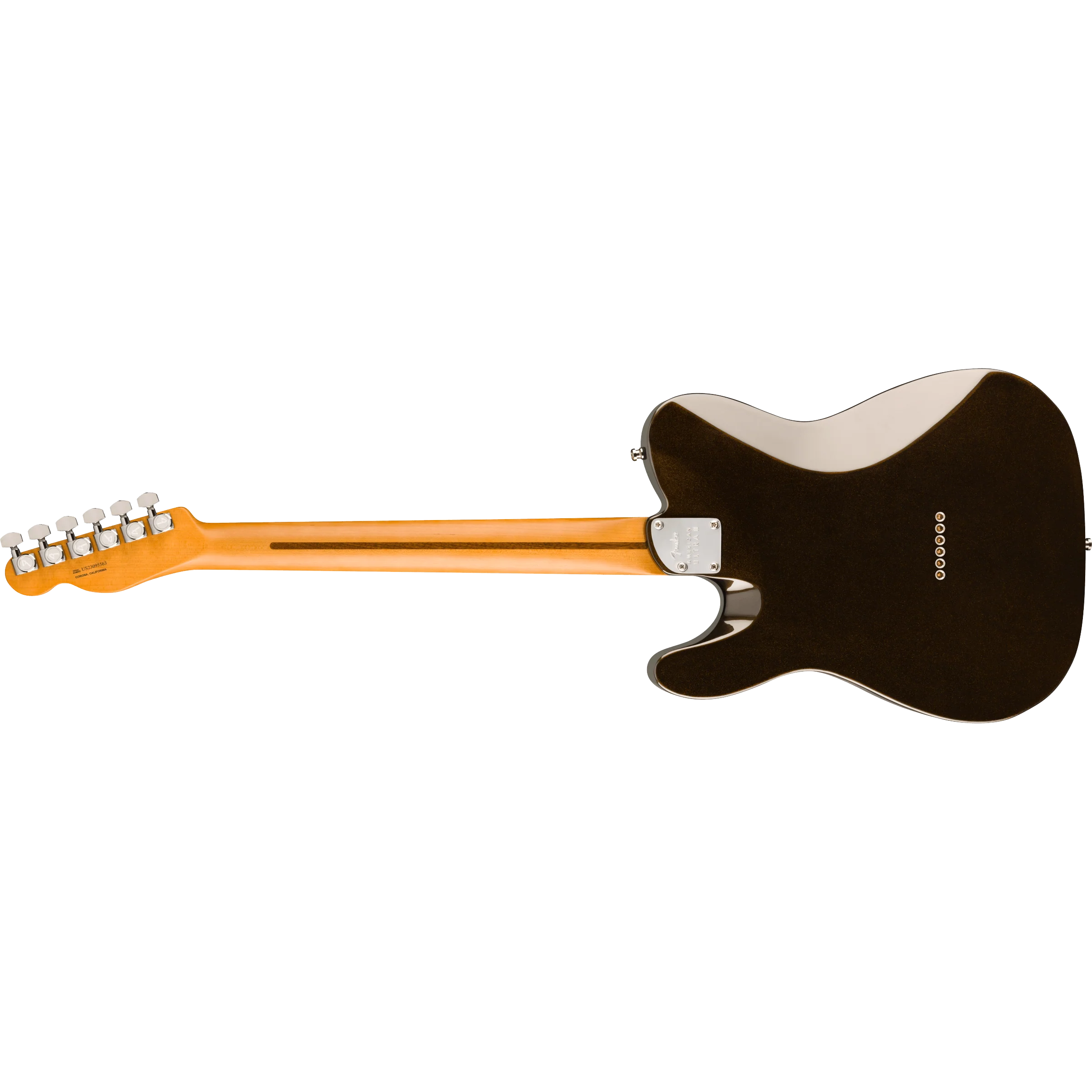 Fender - American Ultra II Telecaster® - Ebony Fingerboard - Texas Tea - 011-9171-790 - Image 2